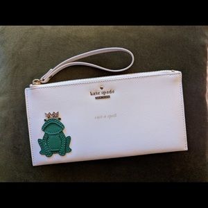 Kate Spade "Cast a Spell" Frog Prince Wristlet